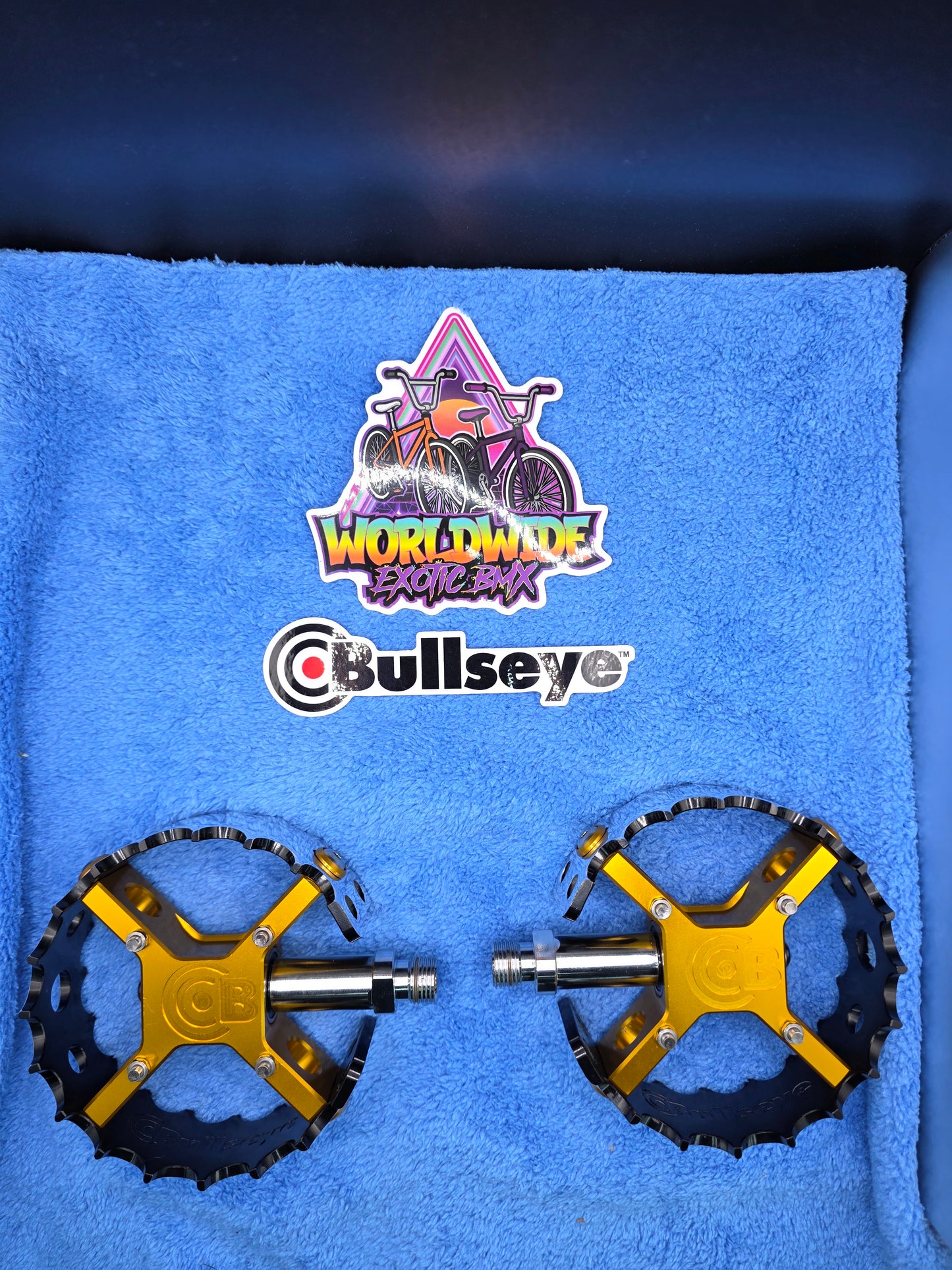 BULLSEYE🎯 Exclusive, Rare Custom Pro Round Pedals