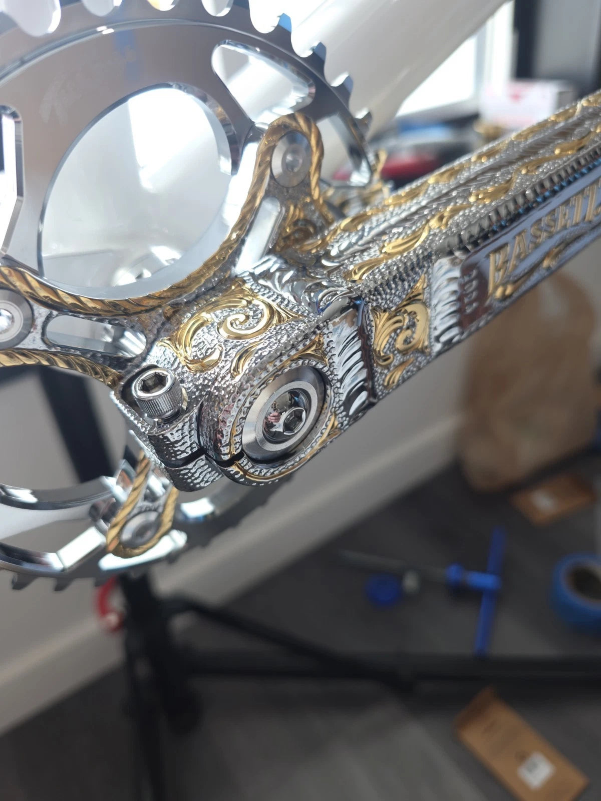 Bassett MOAB BMX Bike Bicycle #13 Best In Show WINNER Fully Engraved BULLSEYE GT