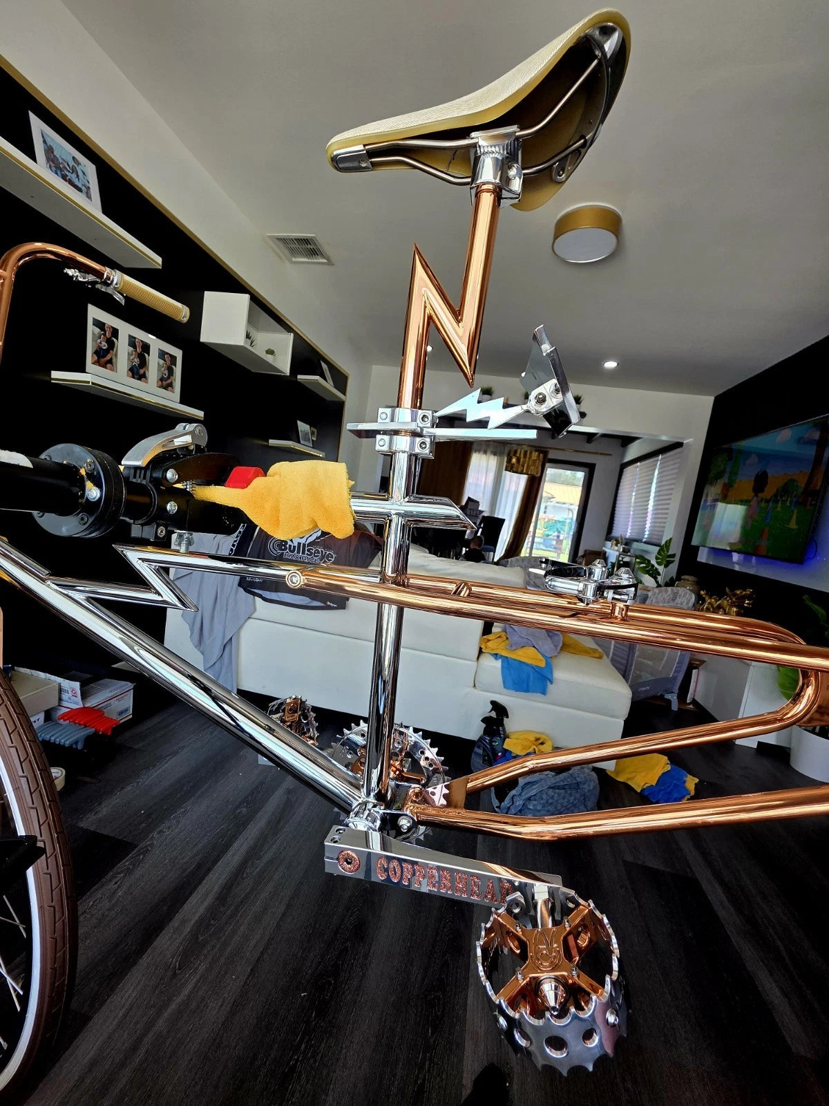BULLSEYE 🎯HB Custom Everything Best In Show Winner One Of A kind BMX Bike Se GT