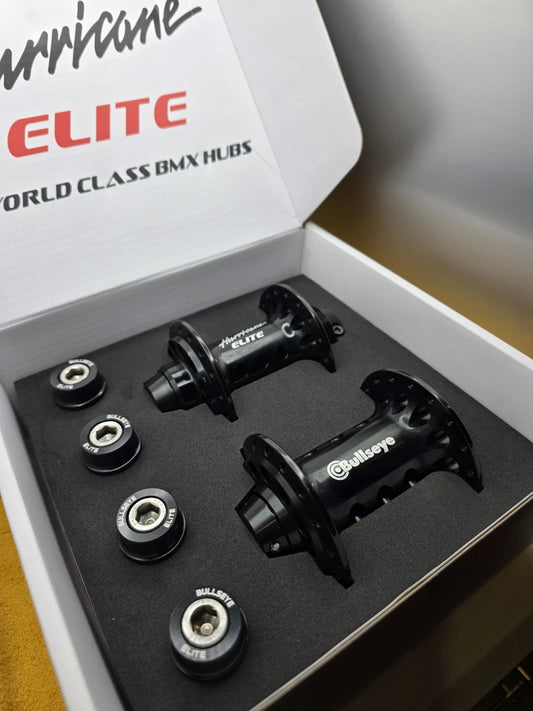 BULLSEYE 🎯 Hurricane ELITE Top Notch Hubs With Upgraded Volcanos BMX GT Haro Se