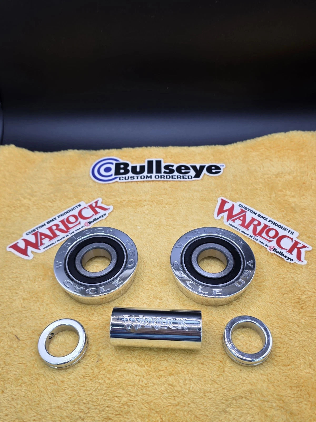 BULLSEYE/WARLOCK Limited Edition Bottom Bracket BMX GT SE BIKES PROFILE HUTCH