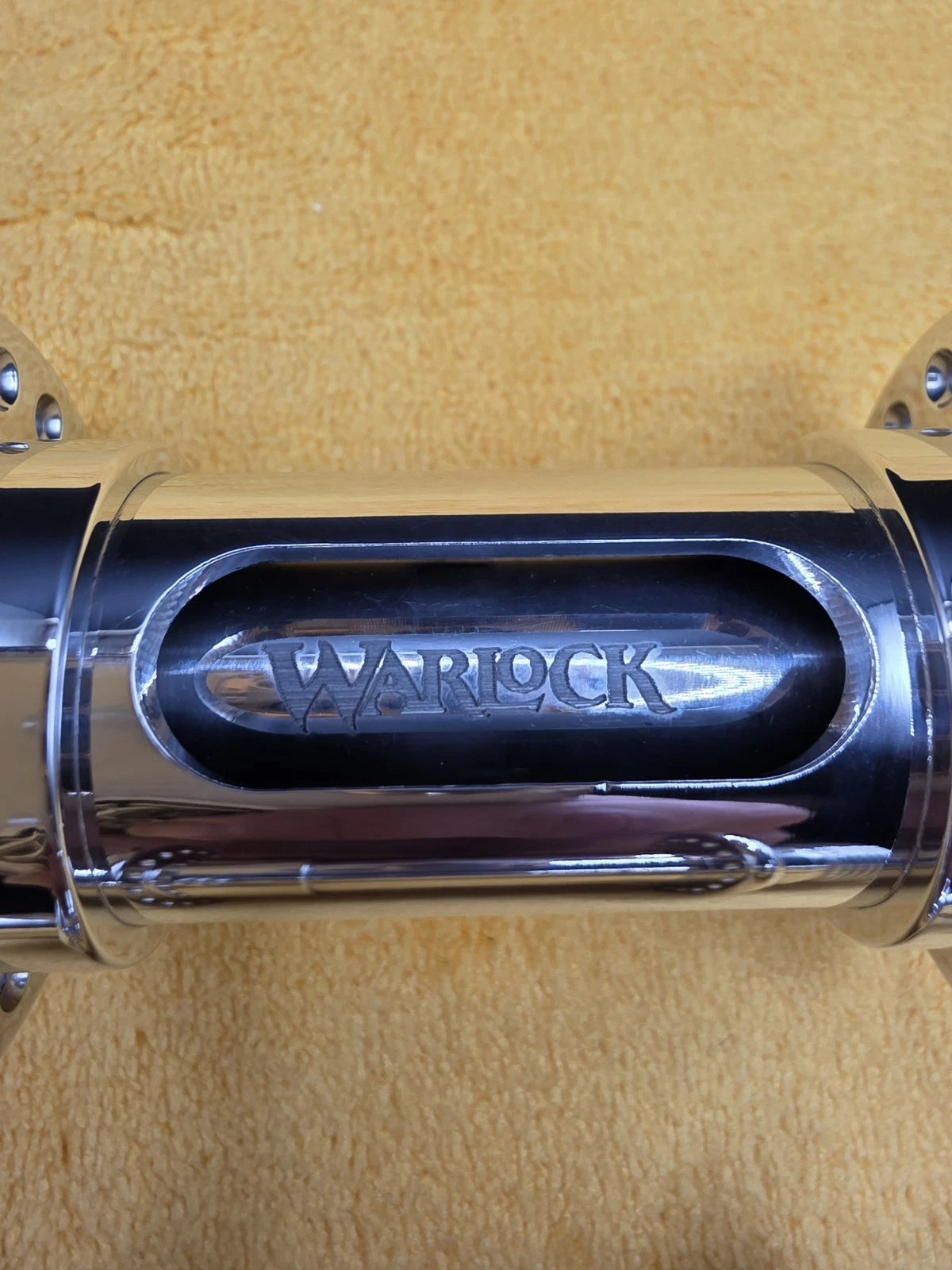 BULLSEYE 🎯/WARLOCK RARE Show Polished Slotted Hubs Only 3 Made BMX GT HARO SE