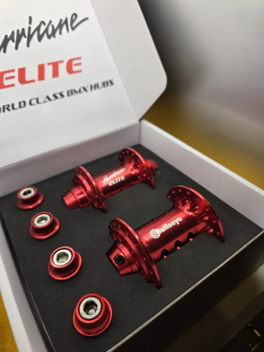 BULLSEYE 🎯 Hurricane Elite Hubs Top Notch With Volcanos BMX GT SE bikes