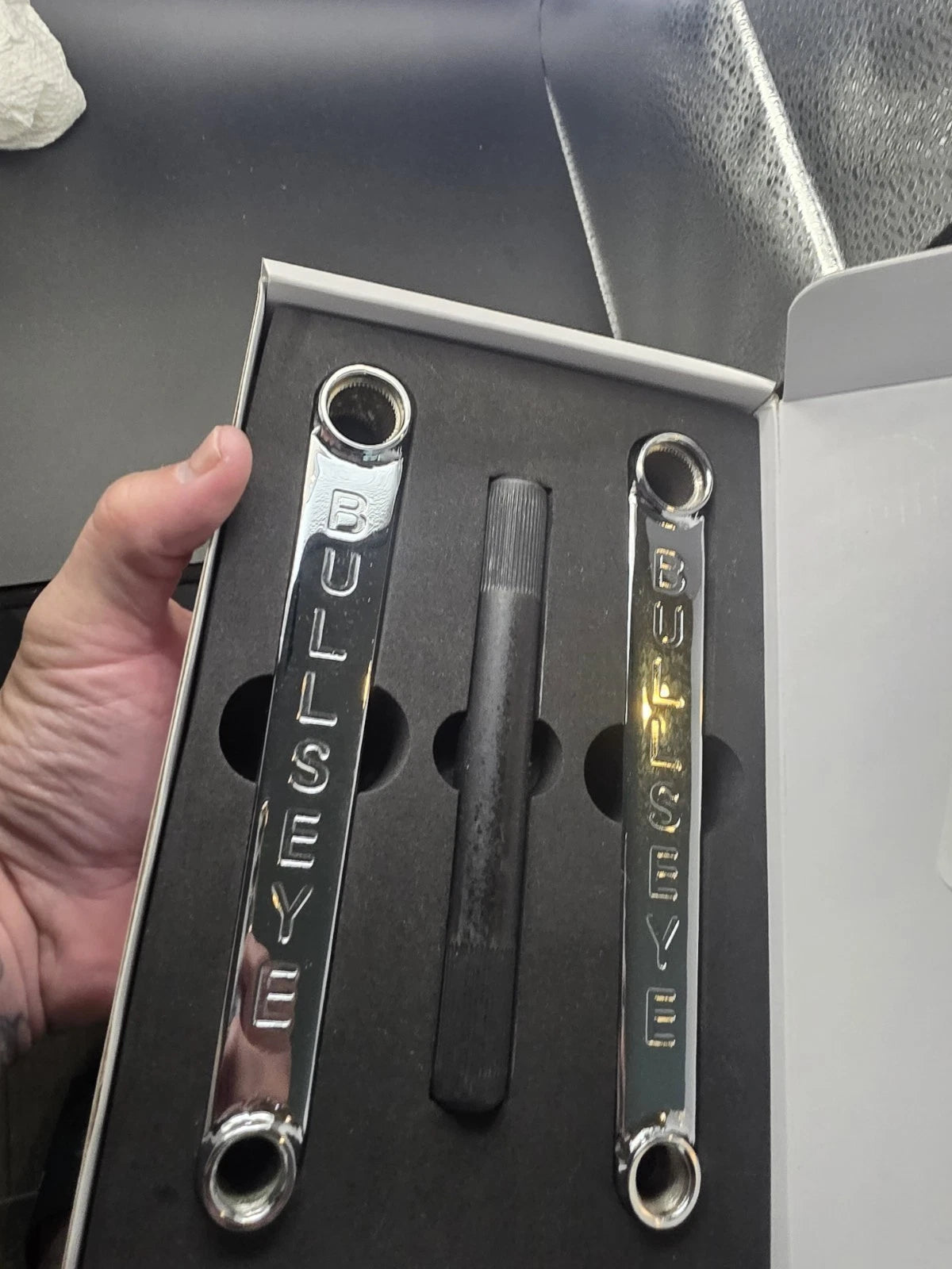 BULLSEYE🎯 Chrome Cranks,Sold OUT Everywhere‼️SE bikes Dyno BMX GT HARO CW HUTCH