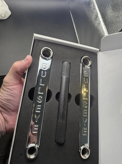 BULLSEYE🎯 Chrome Cranks,Sold OUT Everywhere‼️SE bikes Dyno BMX GT HARO CW HUTCH