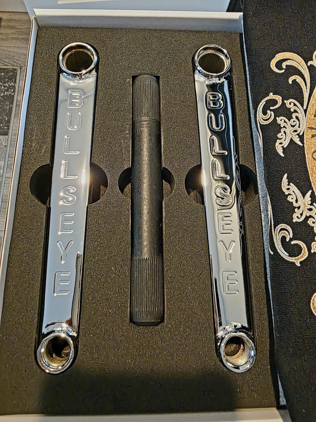 BULLSEYE🎯 Chrome Cranks,Sold OUT Everywhere‼️SE bikes Dyno BMX GT HARO CW HUTCH