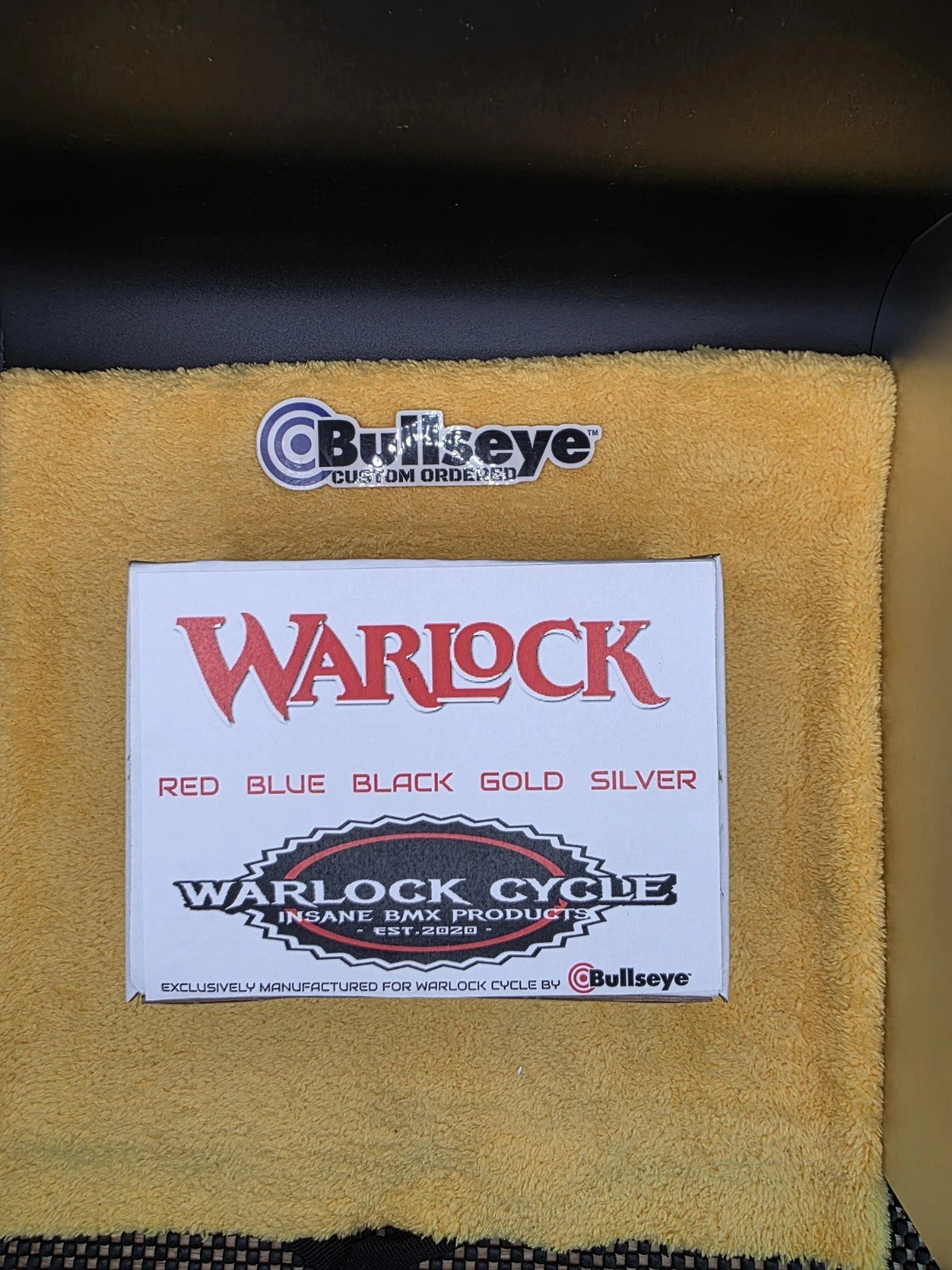 BULLSEYE/WARLOCK Limited Edition Bottom Bracket BMX GT SE BIKES PROFILE HUTCH