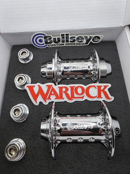 BULLSEYE 🎯 WARLOCK Hubs Limited Edition Hyper/Show POLISH BMX HUTCH SE HARO