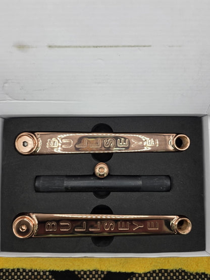 BULLSEYE 🎯 Cranks Copper PLATED Done By The BEST. BMX HUTCH HARO GT SE BIKES
