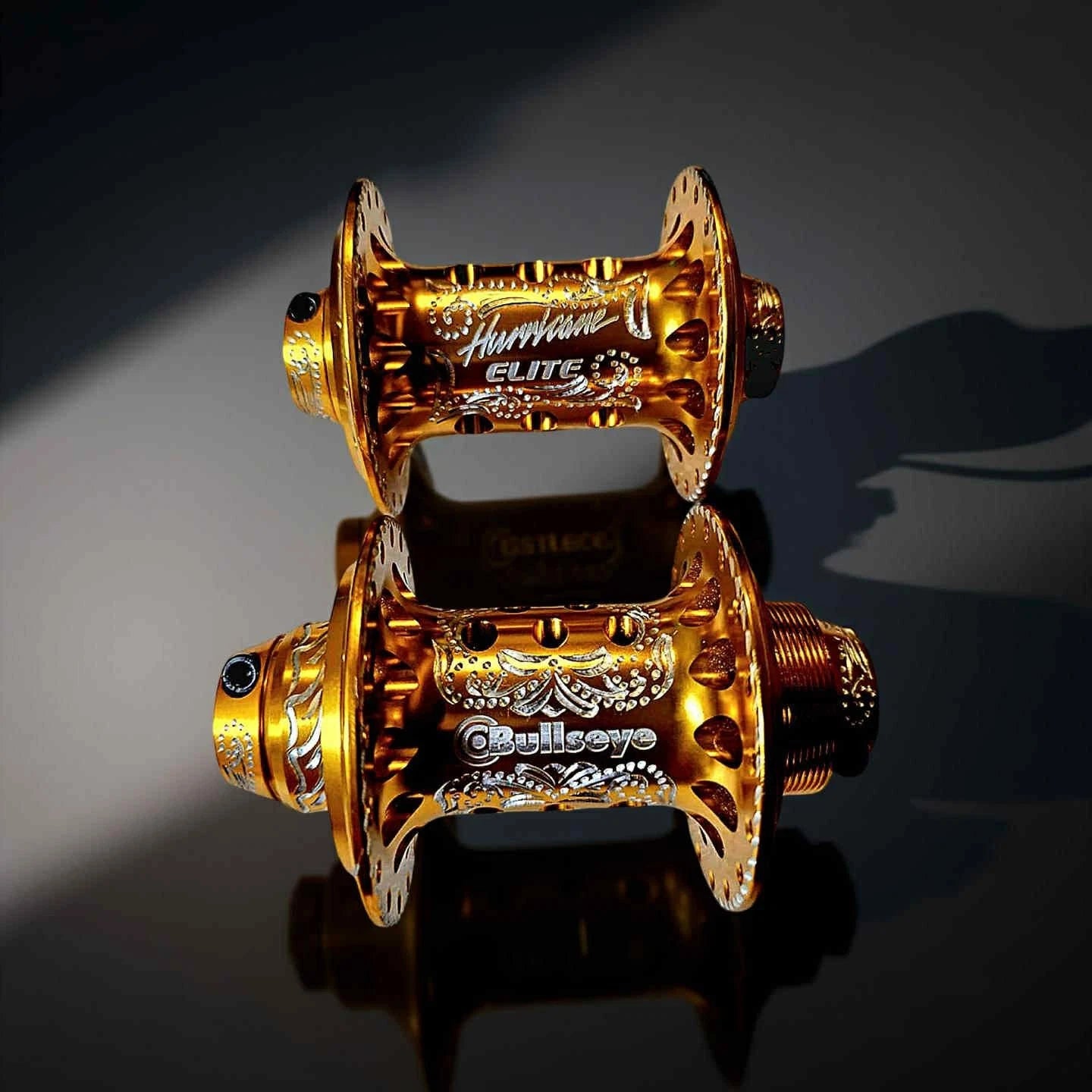 BULLSEYE 🎯/ WORLDWIDE COLLAB Hurricane Hubs Top Of The Line RARE‼️GT HUTCH BMX