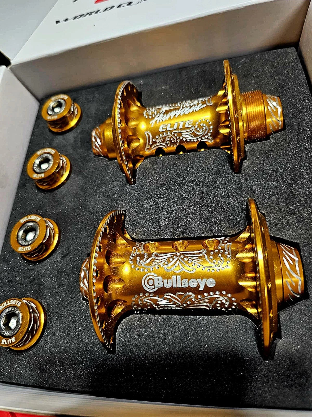 BULLSEYE 🎯/ WORLDWIDE COLLAB Hurricane Hubs Top Of The Line RARE‼️GT HUTCH BMX