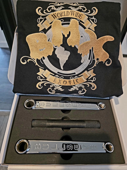 BULLSEYE🎯 Chrome Cranks,Sold OUT Everywhere‼️SE bikes Dyno BMX GT HARO CW HUTCH