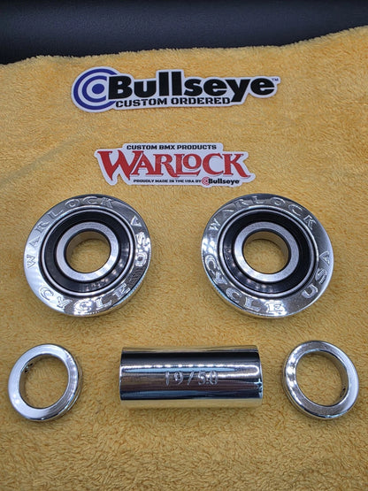 BULLSEYE/WARLOCK Limited Edition Bottom Bracket BMX GT SE BIKES PROFILE HUTCH